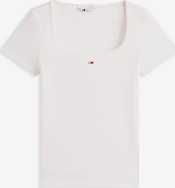 smėlio Tommy Jeans Marškinėliai: priekis