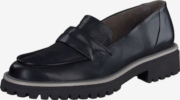 Paul Green Classic Flats in Black: front