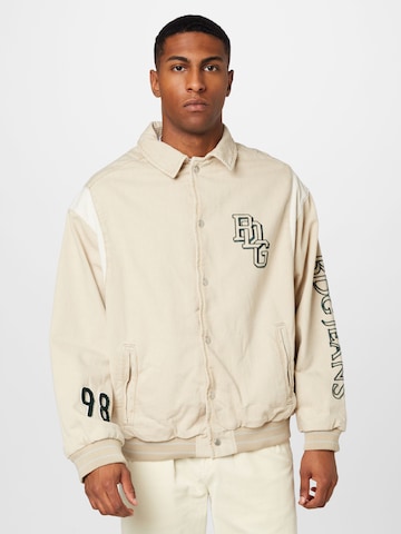 BDG Urban Outfitters Демисезонная куртка в Бежевый: спереди