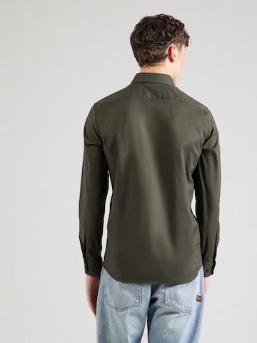 JACK & JONES Slim Fit Риза 'JPRBLAParker' в зелено