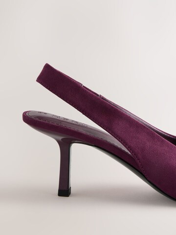 Next - Zapatos destalonado en lila
