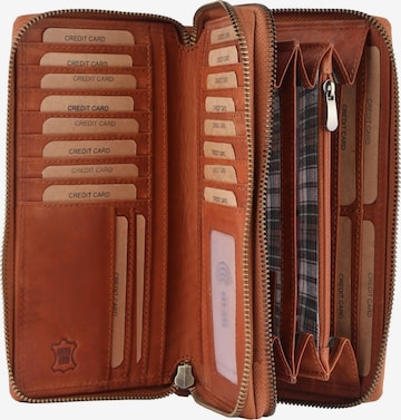 Benthill Wallet 'XXL - Groß' in Brown: front