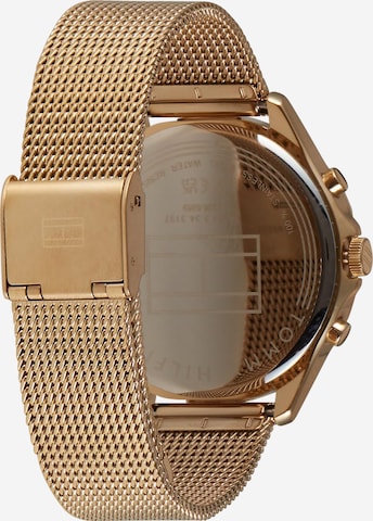 TOMMY HILFIGER Uhr in Gold