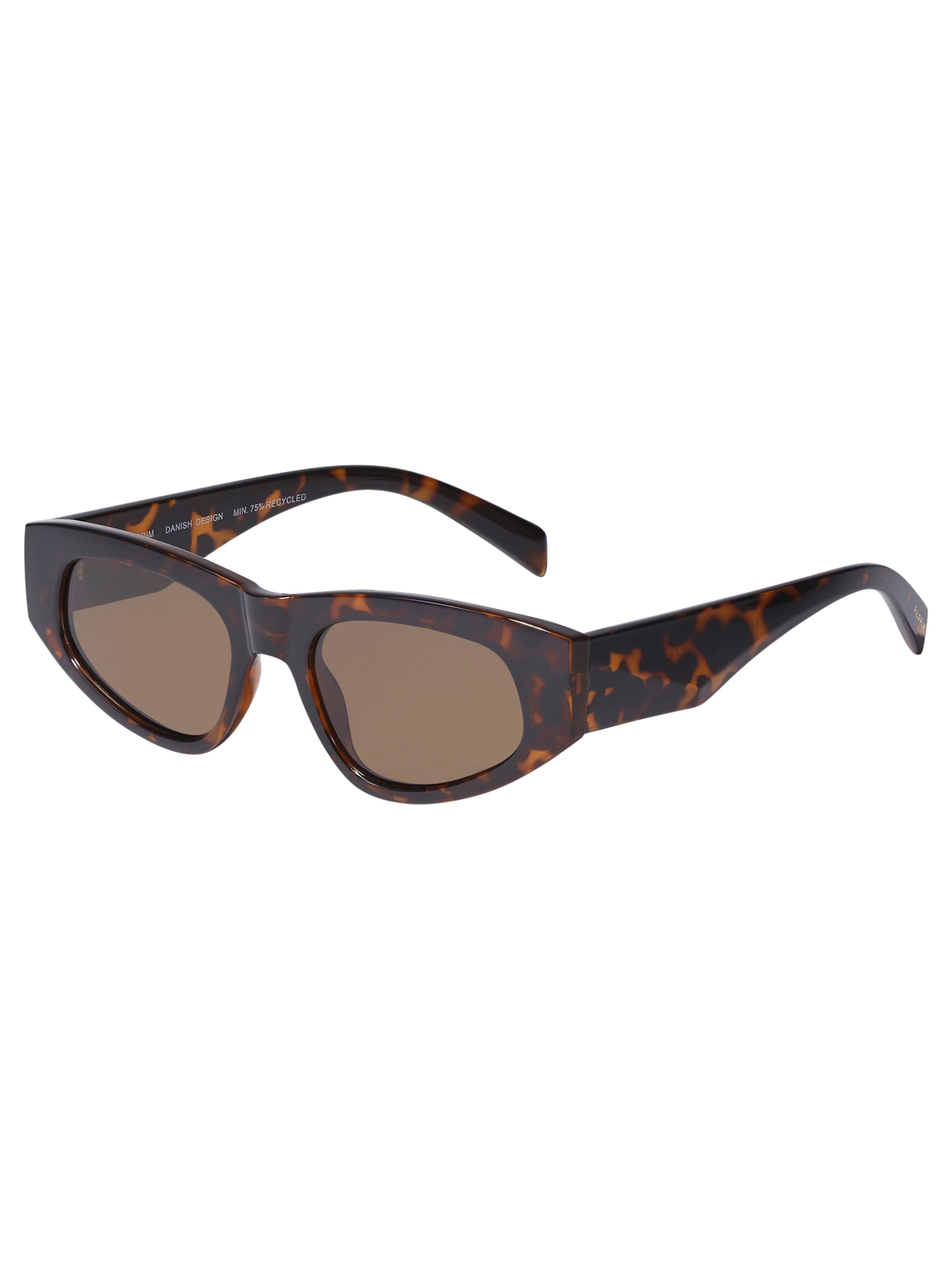 Pilgrim Солнцезащитные очки 'JUNIE' в Коньячный / Темно-коричневый, Обзор товара