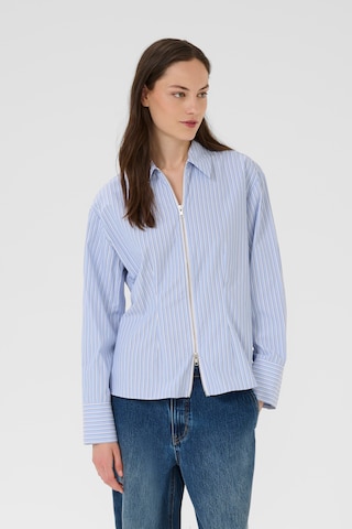 KAREN BY SIMONSEN Bluse 'KBDanielle' i blå: forside