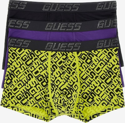 GUESS Boxer shorts in Yellow / Purple / Black, Item view