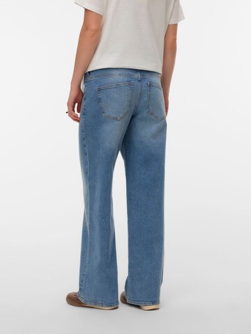 Vero Moda Maternity Wide Leg Jeans in Blau