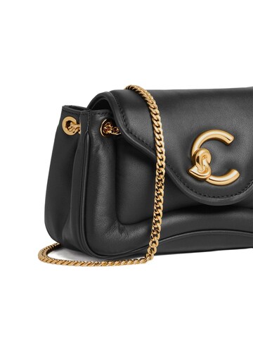 Coccinelle Handtasche 'Coccinelle C-Me Fluffy Handbag Puffy Smooth Leather'‌‌‌‌ in Schwarz