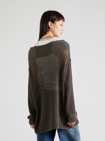 WEEKDAY Sweater 'Lori' in Grey