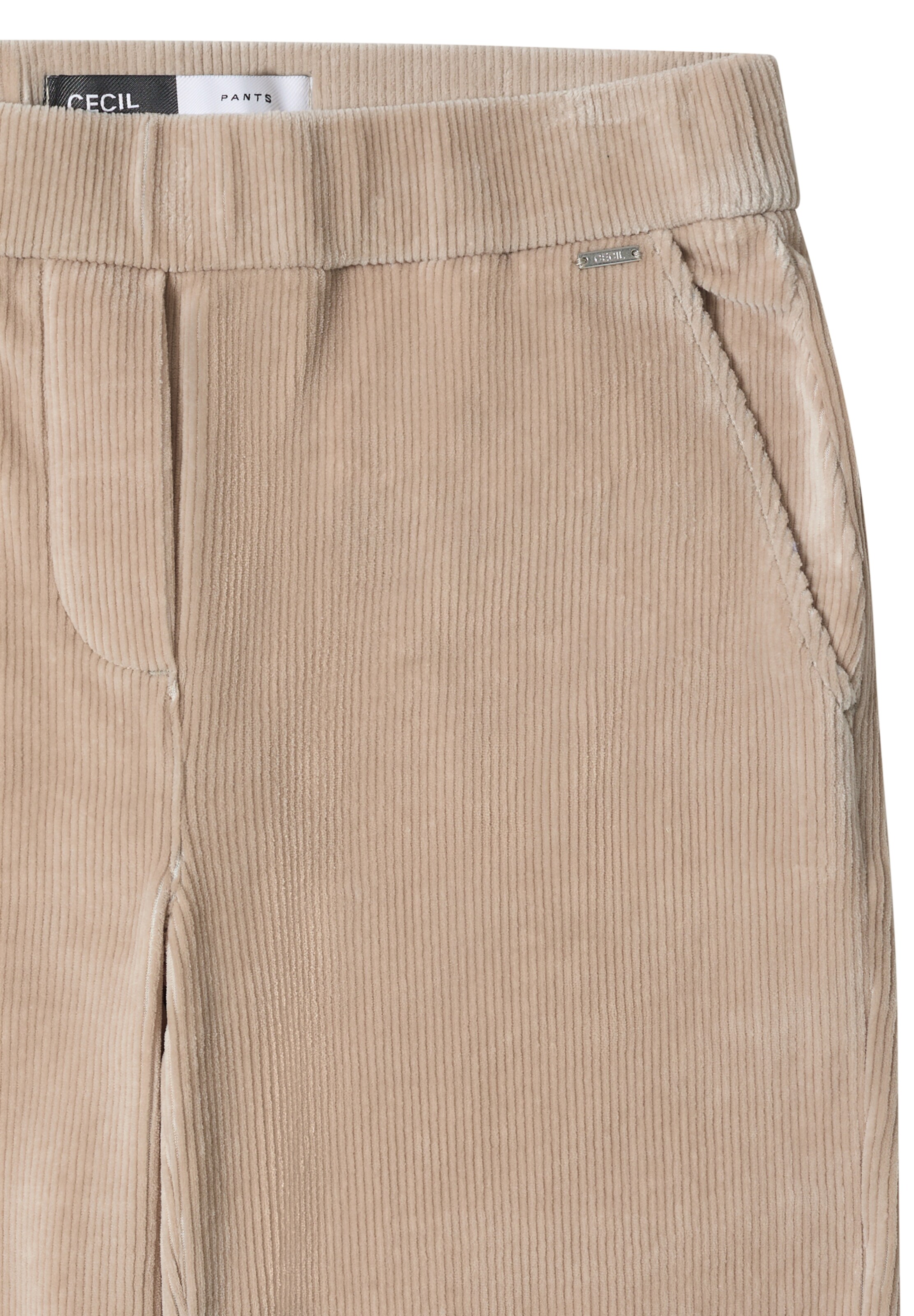 CECIL Loose fit Pants in Beige