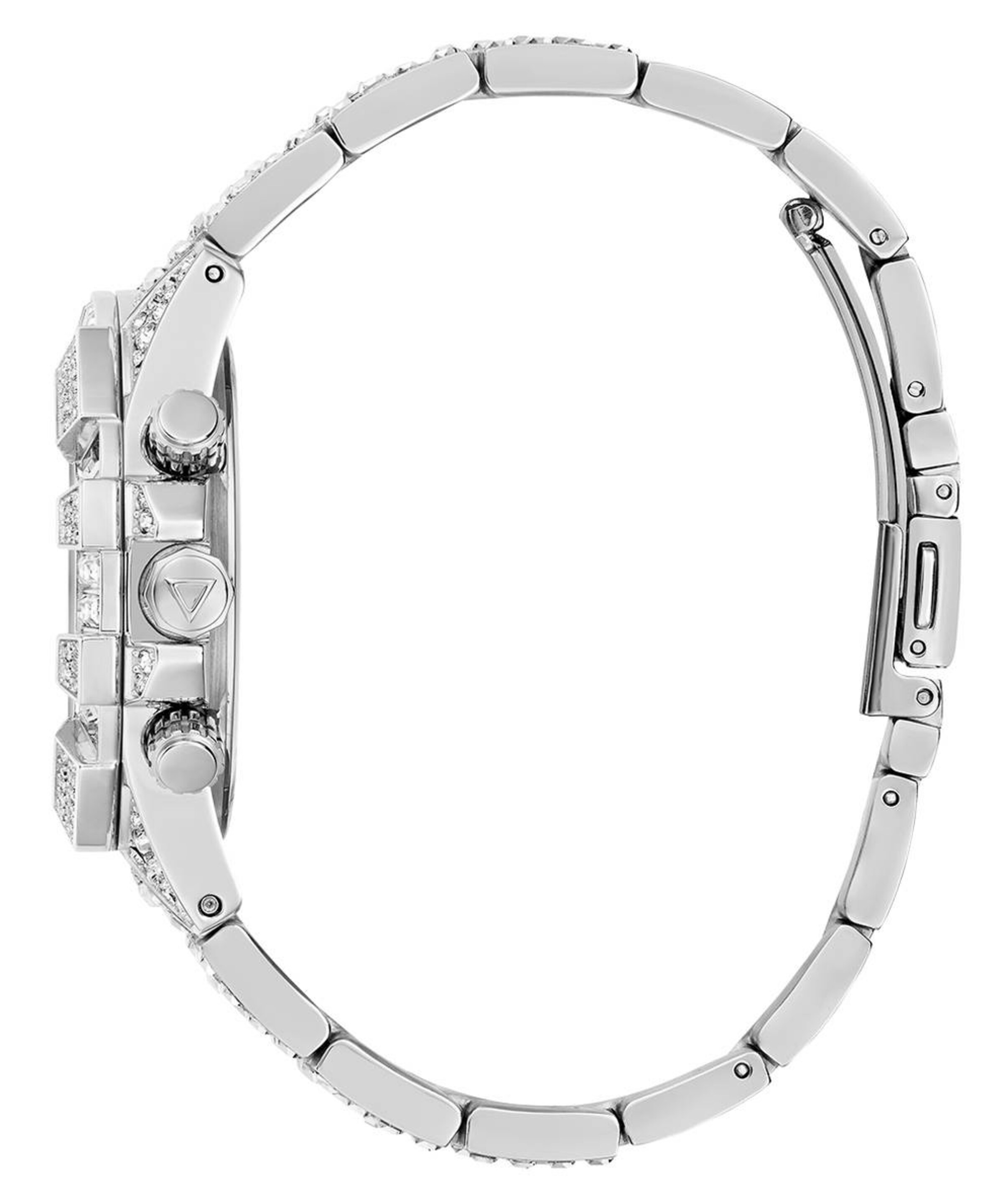 GUESS Analoguhr 'Iconic 40th Anniversary' in Silber