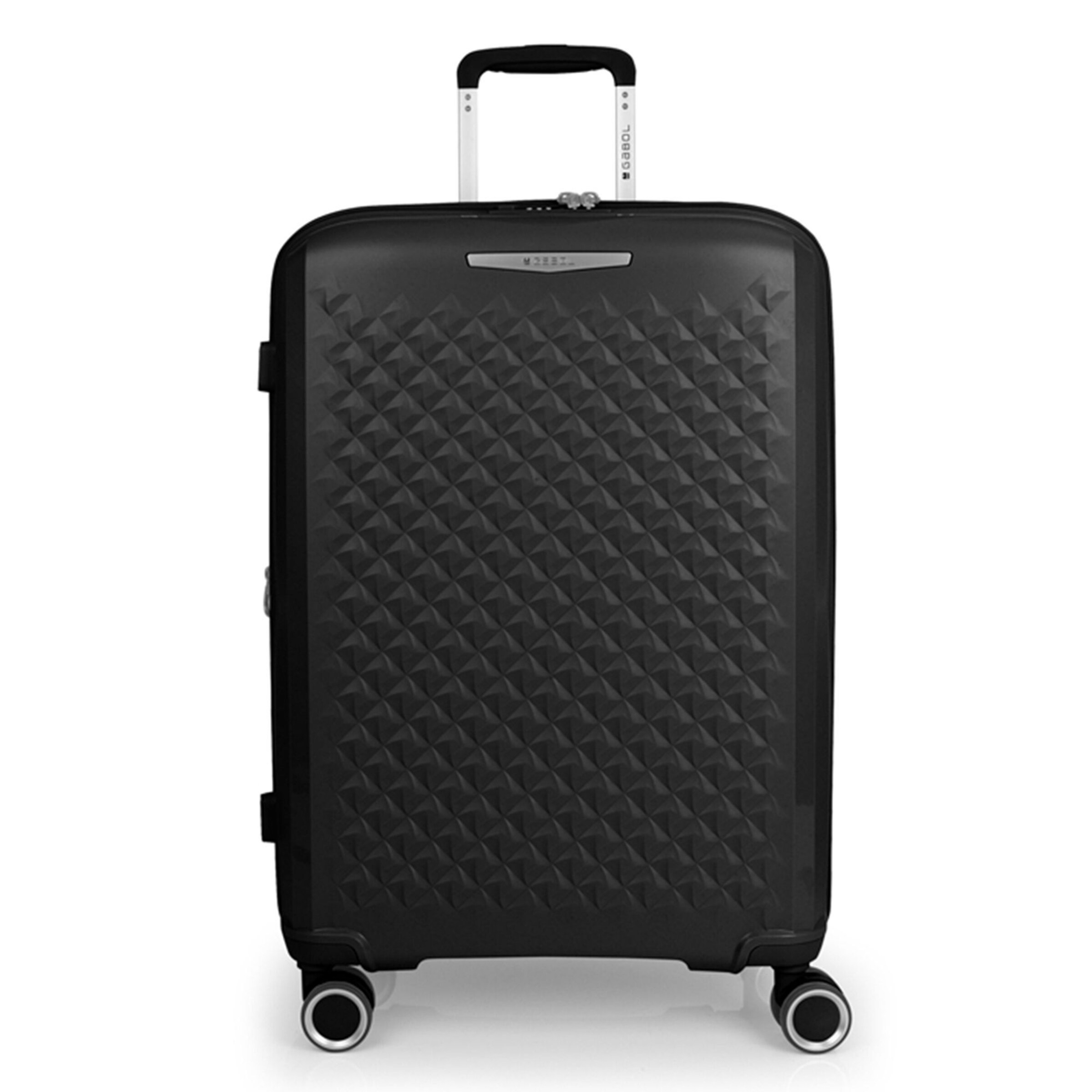 Trolley 'Queens' di Gabol in nero: frontale