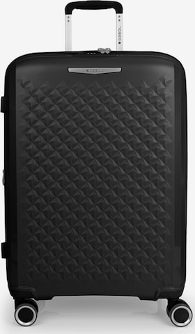 Trolley 'Queens' di Gabol in nero: frontale