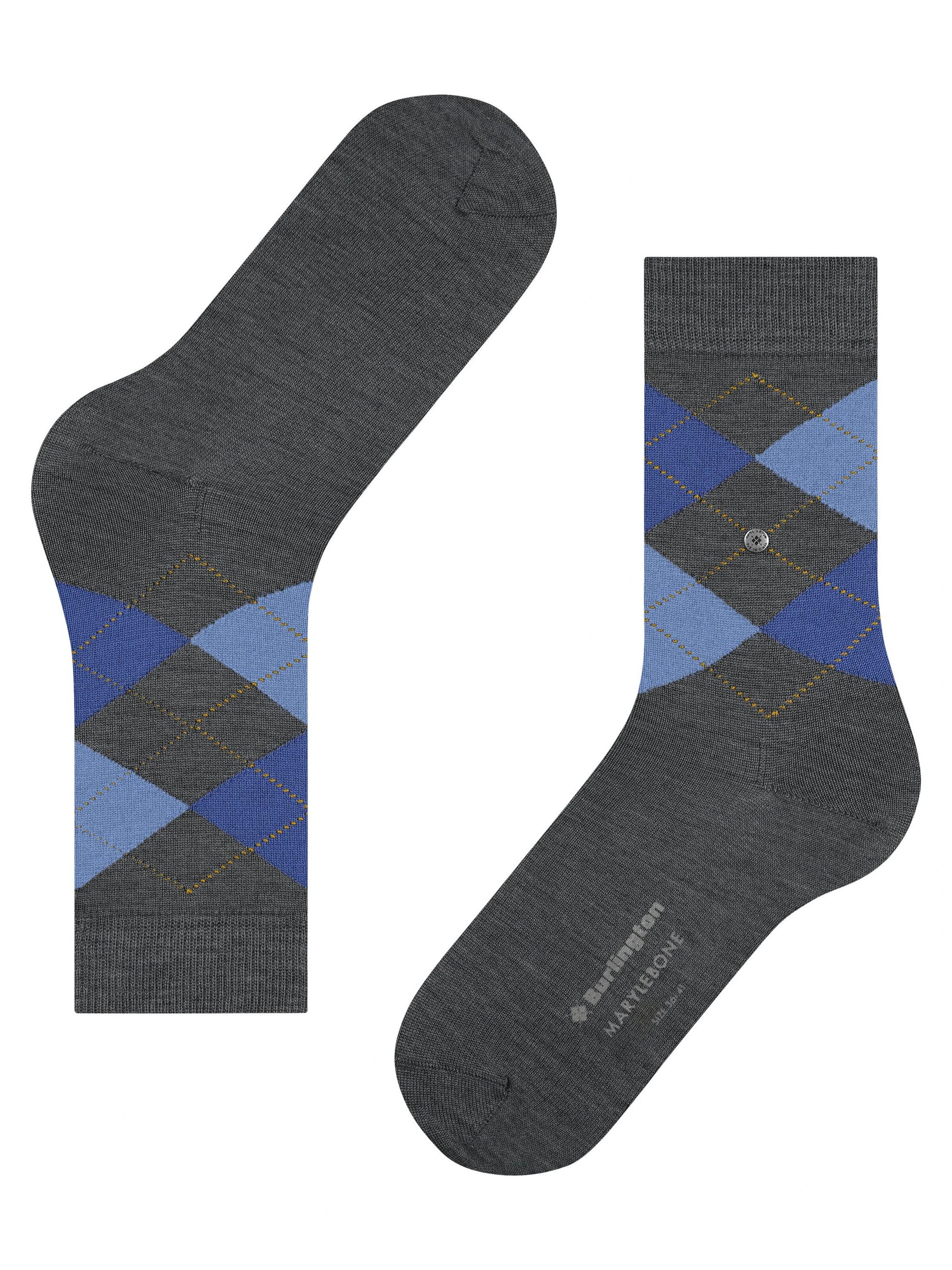 BURLINGTON Socks 'Marylebone' in Grey