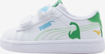PUMA Sneakers 'Smash 3.0 Dino V' in Wit: voorkant