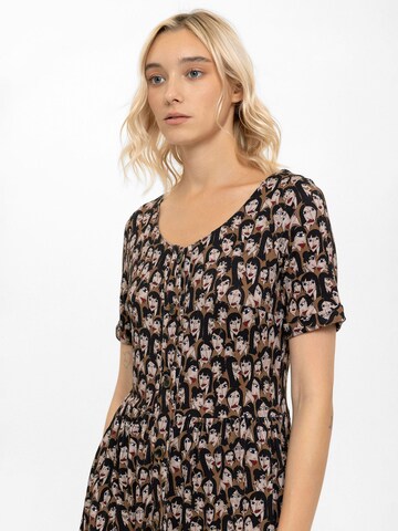 Robe-chemise Anou Anou en mélange de couleurs
