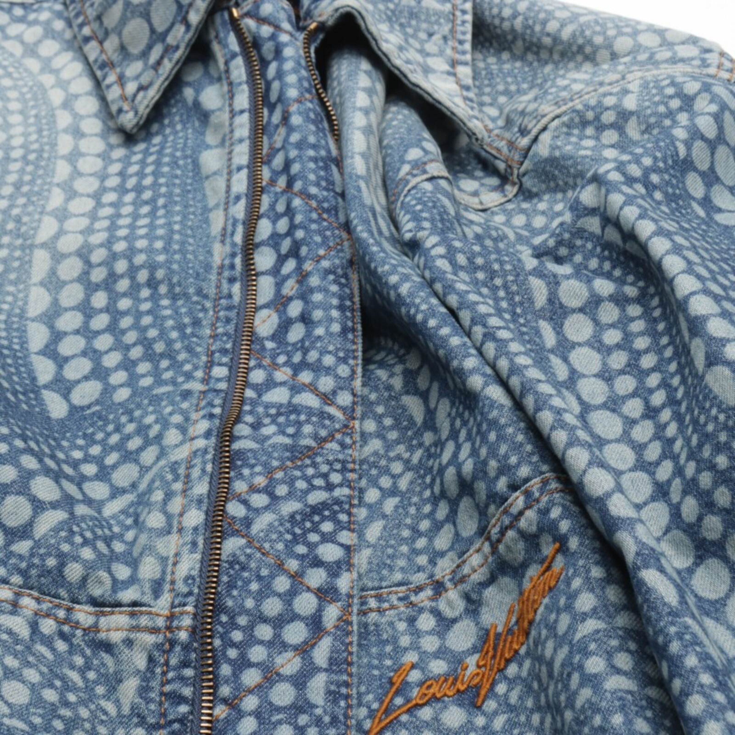 Louis Vuitton Sommerjacke M-L in Blau