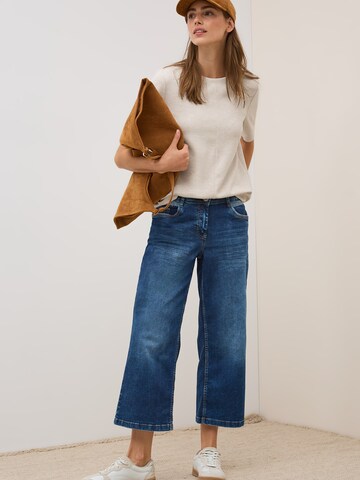 Sweat-shirt CECIL en beige : devant