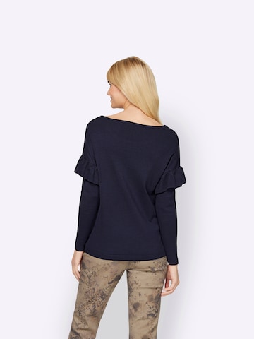 Linea Tesini by heine Sweater in Blue