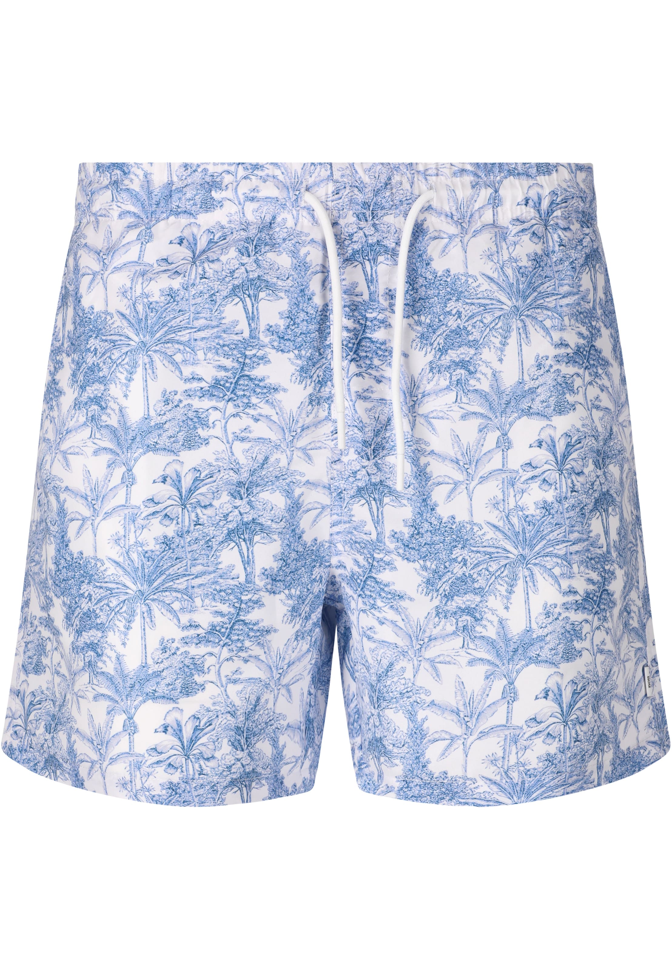 NOU Zwemshorts 'Esiquio' in Blauw: voorkant