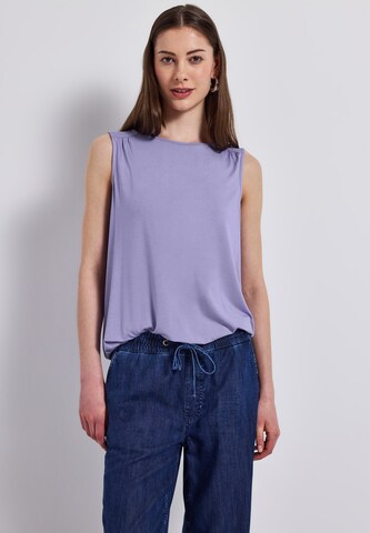 STREET ONE Top in Lila: Vorderseite