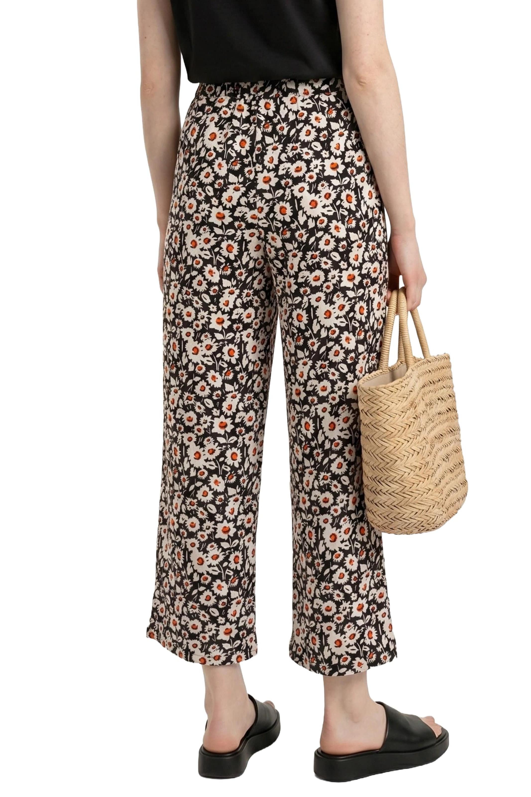 Alexa Dash Loosefit Hose in Schwarz