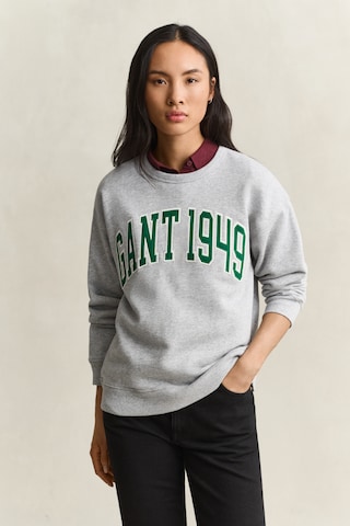 GANT Sweatshirt in Grau: Vorderseite