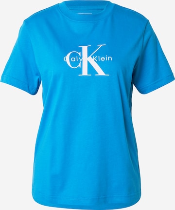 Calvin Klein JeansMajica - plava boja: prednji dio