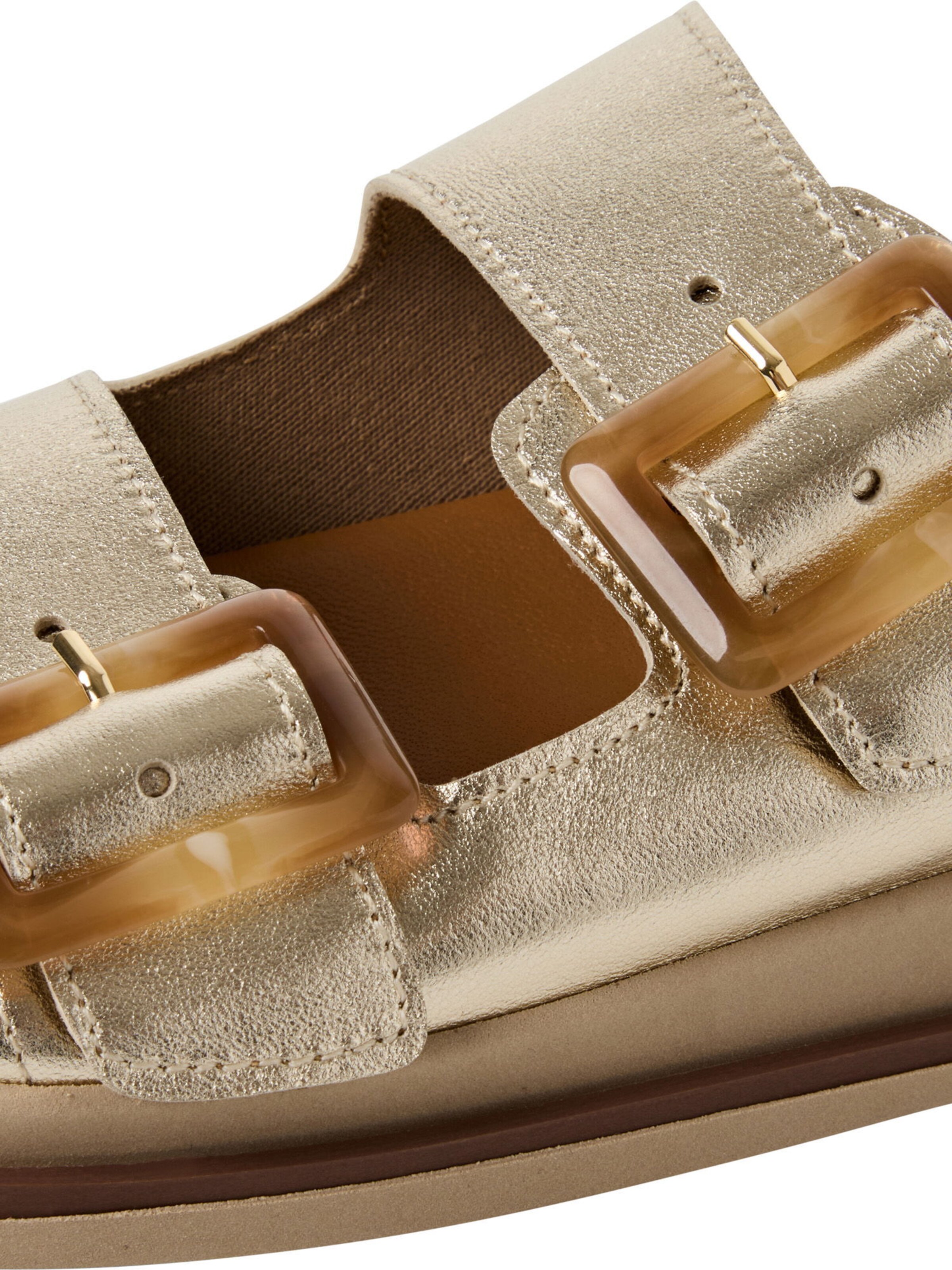 Tamaris Mule in Gold