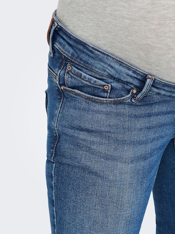 Only Maternity Skinny Jeans 'Paola' i blå