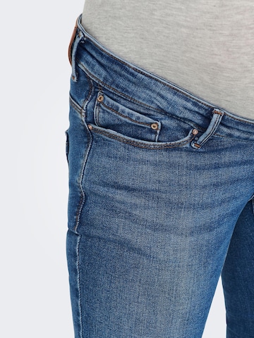 Only Maternity Skinny Jeans 'Paola' in Blau