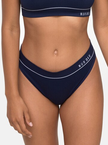 Nur Die Slip 'Retro' in Blue: front