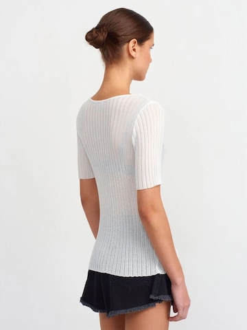 Dilvin Pullover 'Pullover'‌‌‌‌‌‌‌ in Weiß