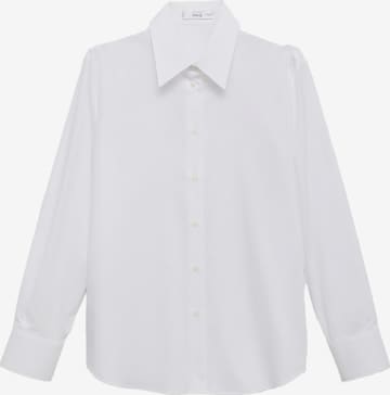 MANGO Pusero 'REGU' värissä valkoinen: etupuoli