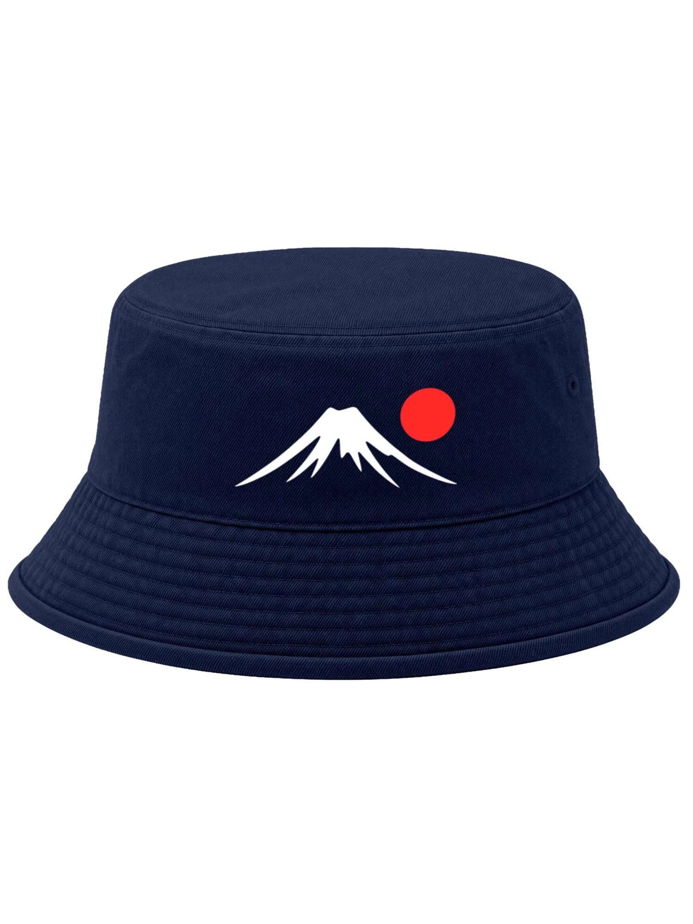 Neverless Hat 'Mount Fuji' in 56-57 in Navy, Item view