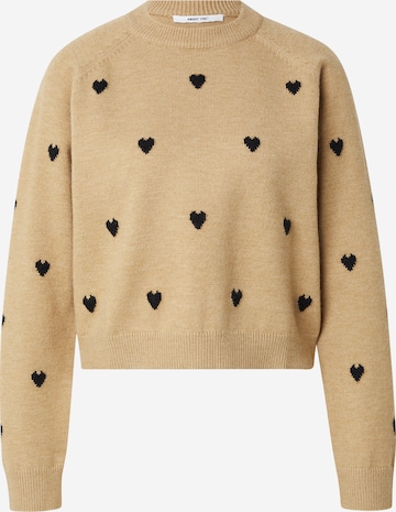 ABOUT YOU Sweter 'Thalisa' w kolorze beżowy: przód