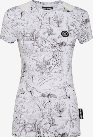 Plein Sport - Camiseta en blanco: frente