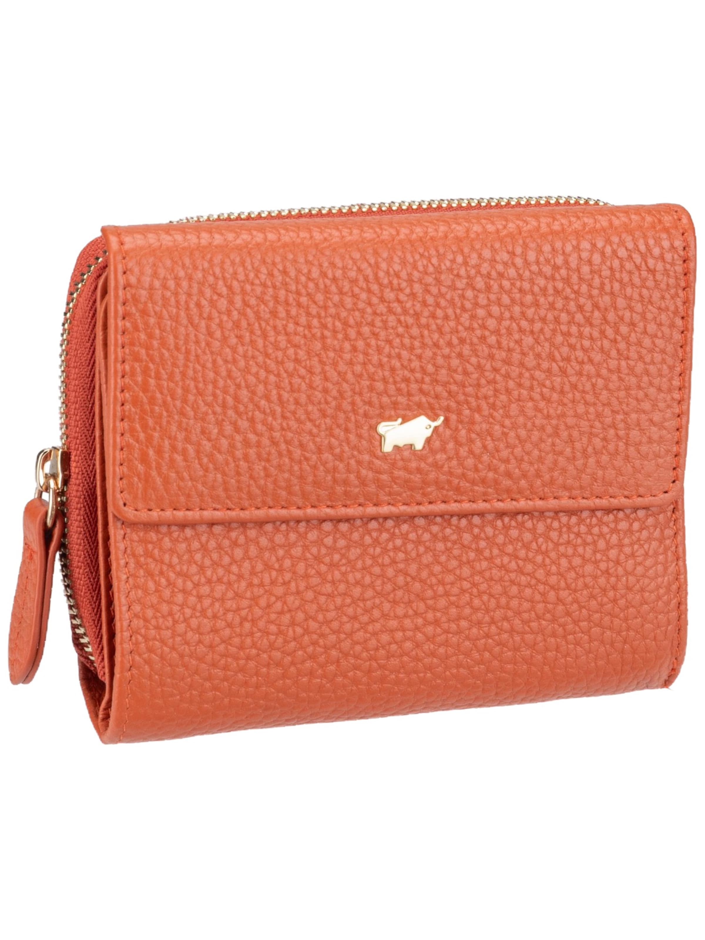 Braun Büffel Wallet ' Asti 50454 RV ' in Orange: front