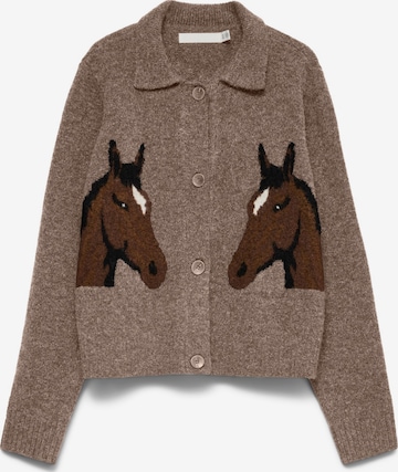 Cardigan 'VMCavallo' VERO MODA en beige : devant