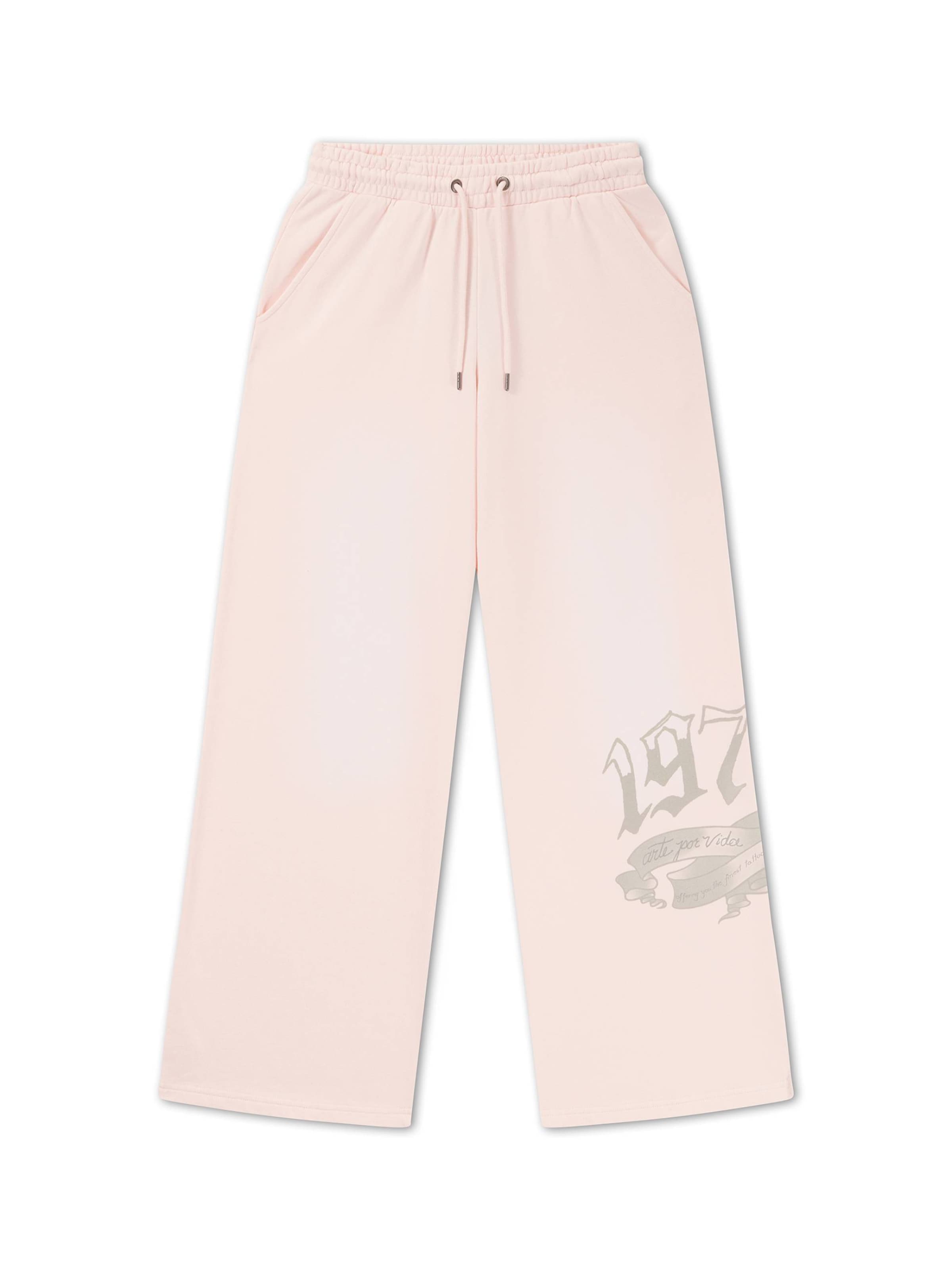 Ed Hardy Regular Byxa i rosa: framsida