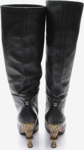 CHANEL Dress Boots in 37 in Black