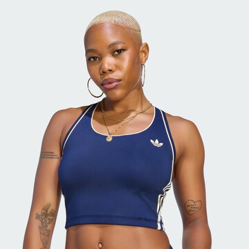 Top sportivo di ADIDAS PERFORMANCE in blu: frontale