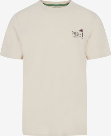 PROTEST Shirt 'PRTOxford' in Weiß: Vorderseite
