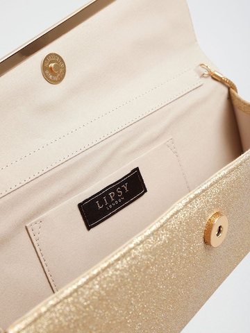 zelts Lipsy "Clutch" stila somiņa