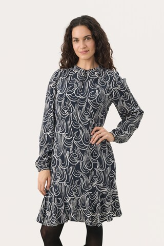 Part Two Kleid 'Phillipa' in Blau: Vorderseite
