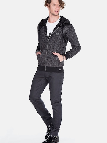 CIPO & BAXX Sweatvest in Zwart