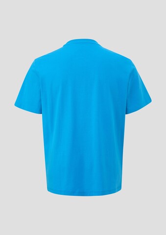s.Oliver Men Tall Sizes Shirt in Blau