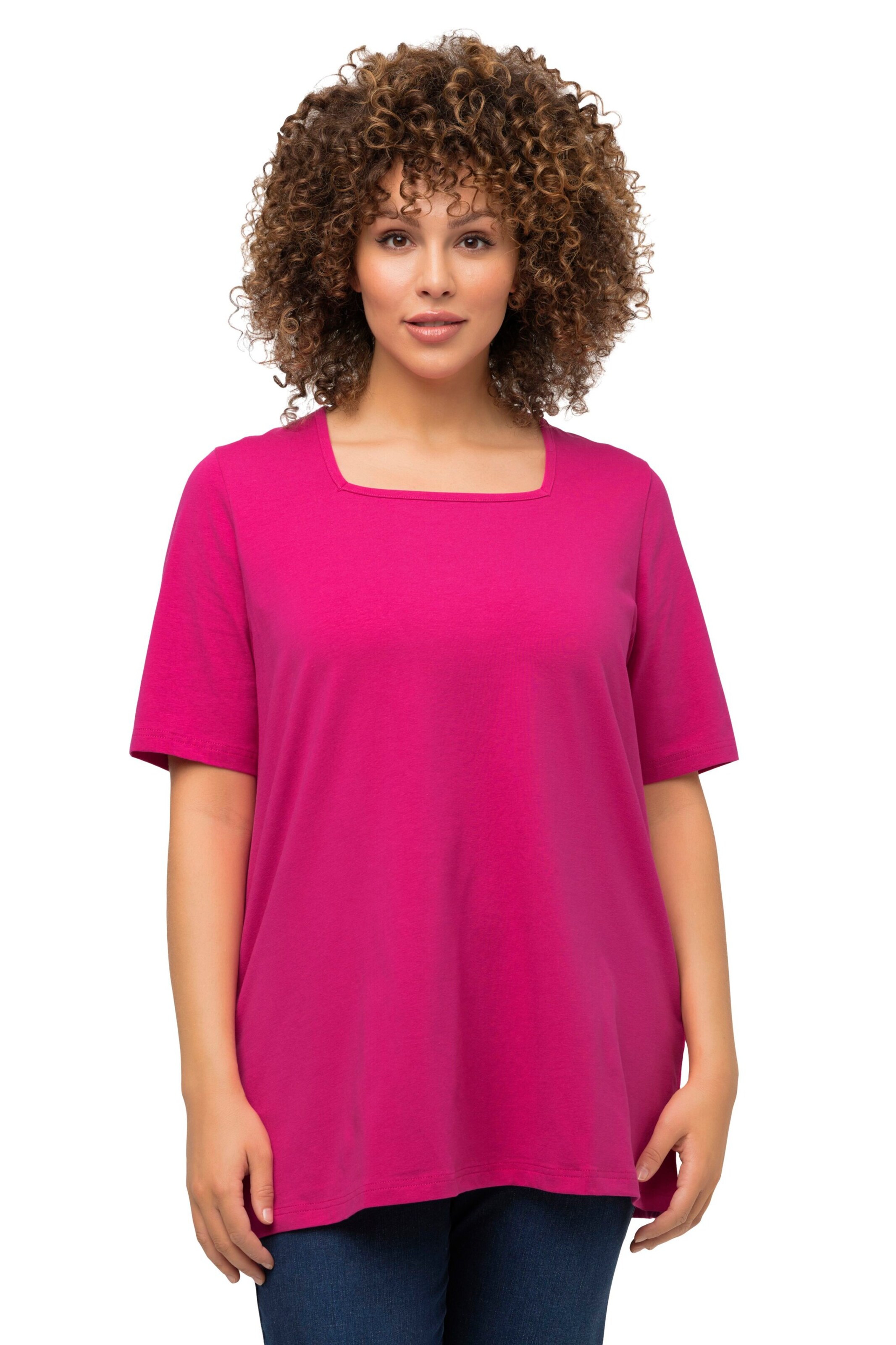 Ulla Popken Shirt in Pink: front