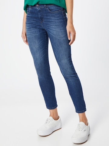 Sisley Slim fit Jeans in Blue: front