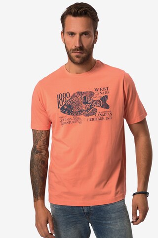 JP1880 Shirt in Oranje: voorkant